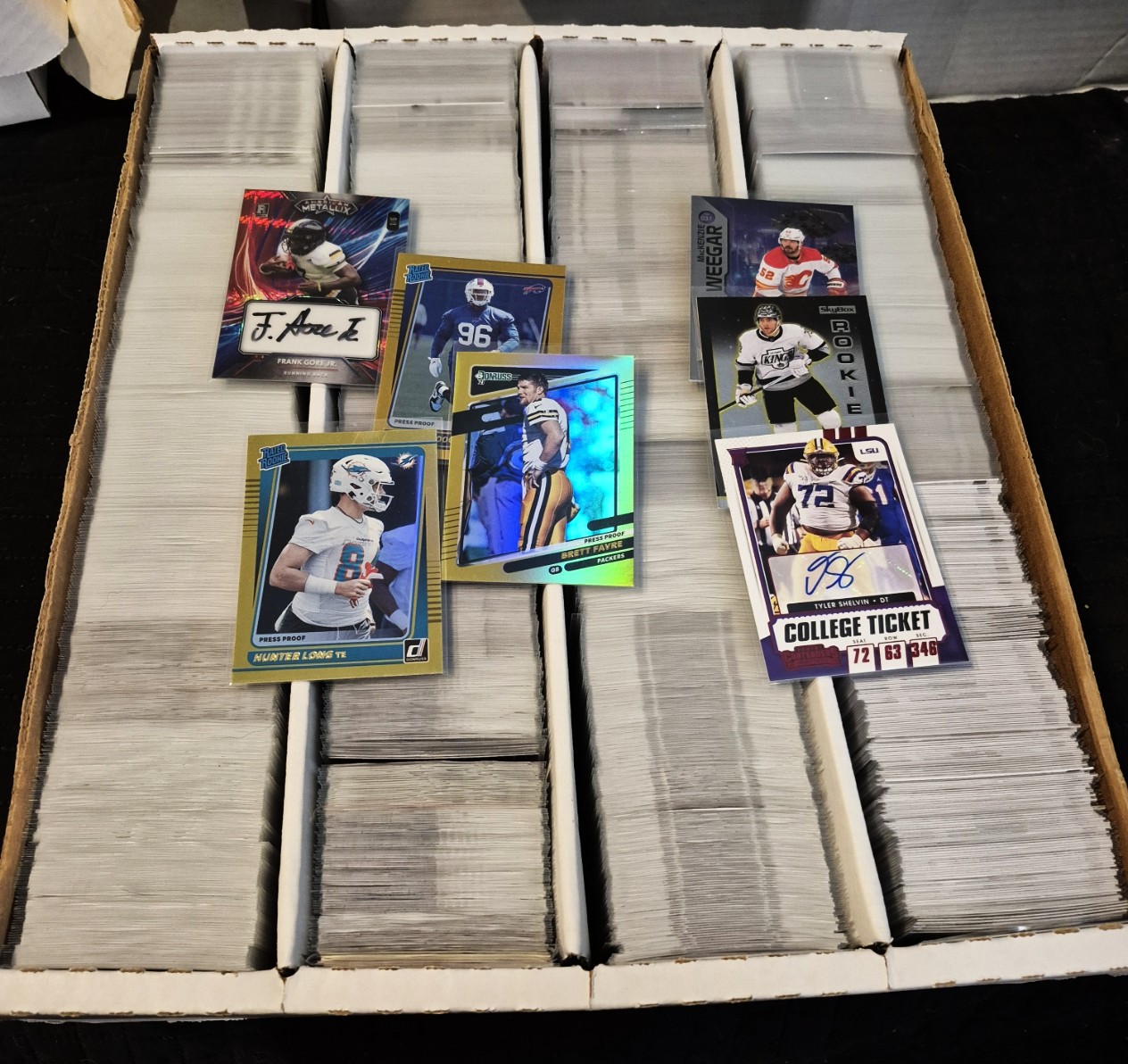 Huge Box Sports Cards For Auction