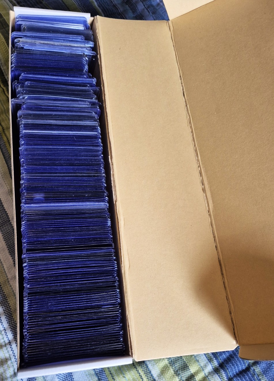 Box of used Top Loaders in good condition