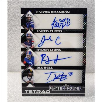 2025 Leaf OptiChrome Rainbow-Brandon/Curtis/Lyons/Bell Auto's 1/1 RC