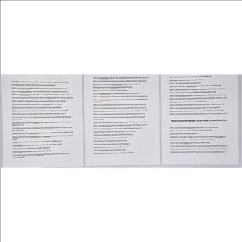 Over 100 Cards in Large Priority USPS Box 21 Graded All Auto Most others are Auto Cards 