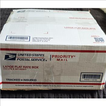 Over 100 Cards in Large Priority USPS Box 21 Graded All Auto Most others are Auto Cards 