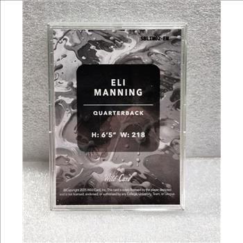 2025 Wild Card Splat Beakers Brick Lime Wave Eli Manning #SBLIM02-EM 7/9 Giants