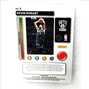 Kevin Durant 2021 Card Optic Przm Card