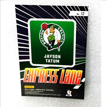 2023 Jayson Tatum Optic Jersey Match Card #12