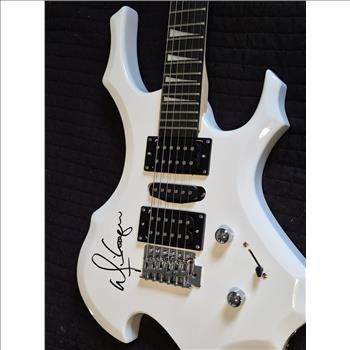 Alice Cooper SIGNED Full-Size Electric Guitar With COA Beckett