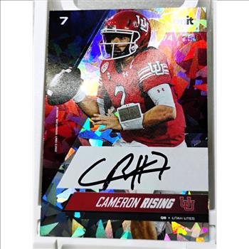 Cameron Rising 2023 ONIT Utah Utes Sport Card