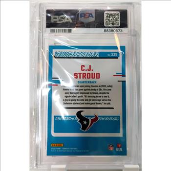 2023 CJ Stroud RC PSA 8 NM-MT