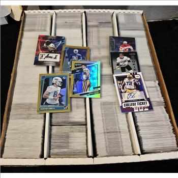 Huge Box Sports Cards For Auction