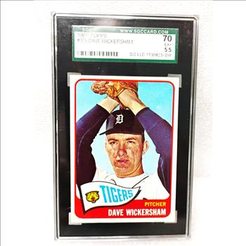 Dave Wickersham Card 1965 Topps #375 SGC 5.5