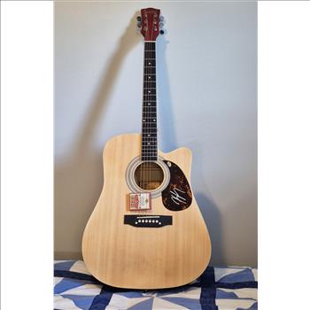 Autographed Full Size Guitar by Kenny Chesney