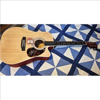 Autographed Full Size Guitar by Kenny Chesney