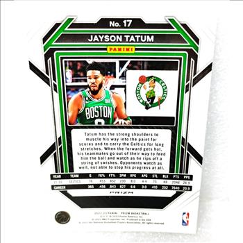 JAYSON TATUM LOT OF 3 BASKETBALL CARDS
