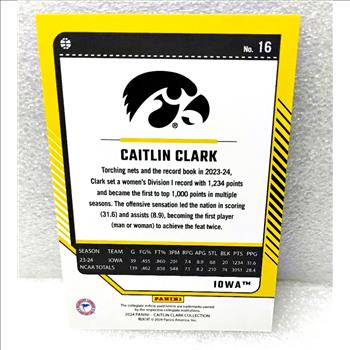 Caitlin Clark Collection Red Target Foil #16 Rookie