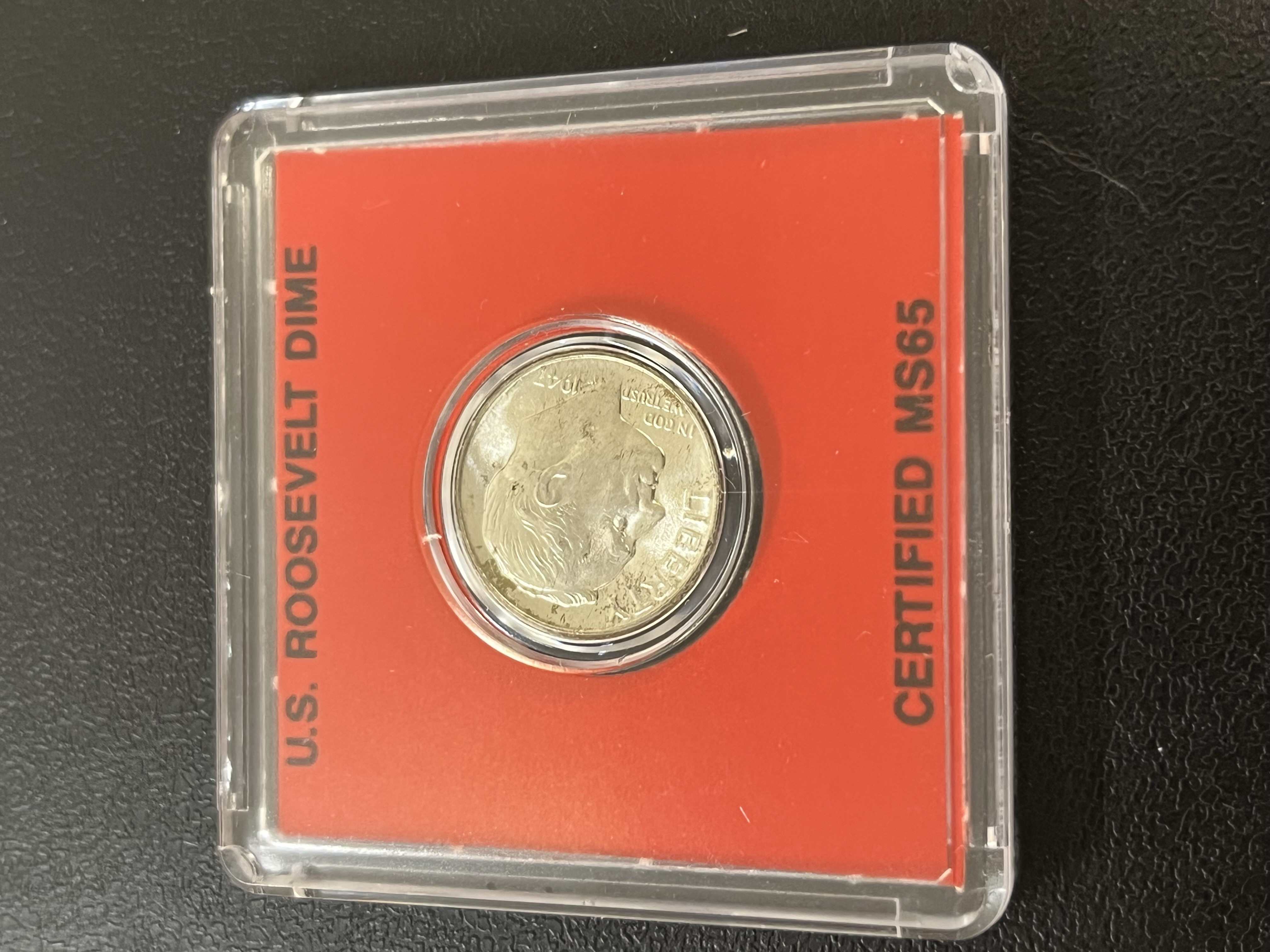 1947 D SILVER ROOSEVELT DIME UNCIRCULATED SILVER DIME