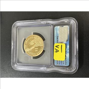 2008 S PROOF MARTIN VAN BUREN DOLLAR ICG PR-70 DCAM