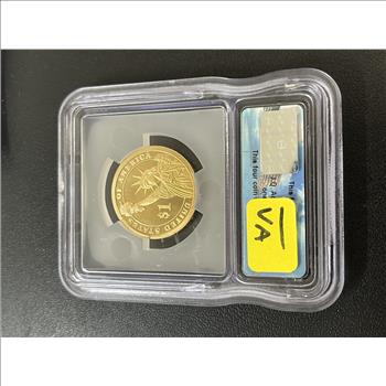 2008 S PROOF JOHN Q ADAMS DOLLAR ICG PR-70 DCAM