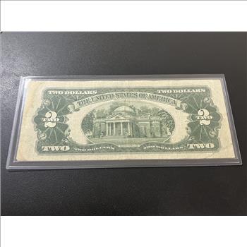 1953 A 2 DOLLAR RED SEAL - CURRENCY $2 NOTE
