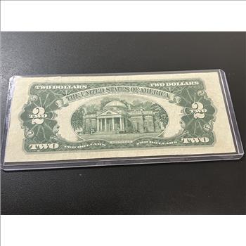 1953 C 2 DOLLAR RED SEAL - CURRENCY $2 NOTE