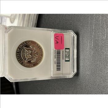 1967 SMS KENNEDY HALF PCI MS-65 CAMEO - SILVER COIN