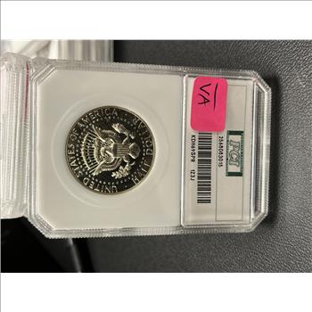 1969 S PROOF KENNEDY HALF PCI PR-65 CAMEO - SILVER COIN