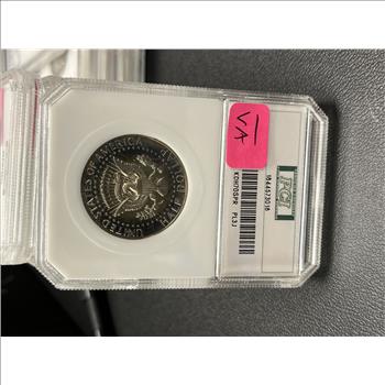 1970 S PROOF KENNEDY HALF DOLLAR PCI PR-65 CAMEO - SILVER PROOF