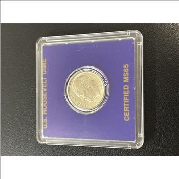 1947 P SILVER ROOSEVELT DIME UNCIRCULATED SILVER DIME