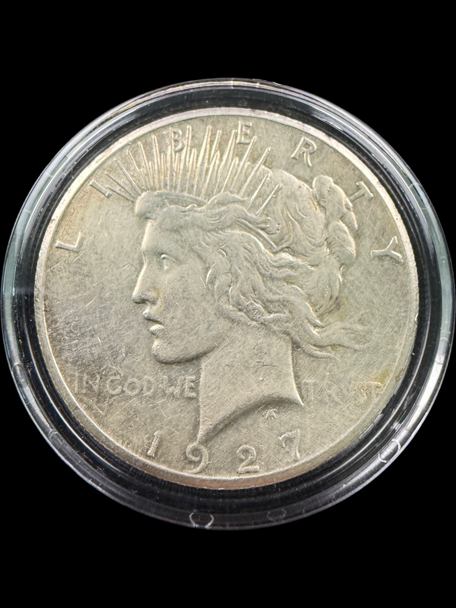 1927 Peace Silver Dollar