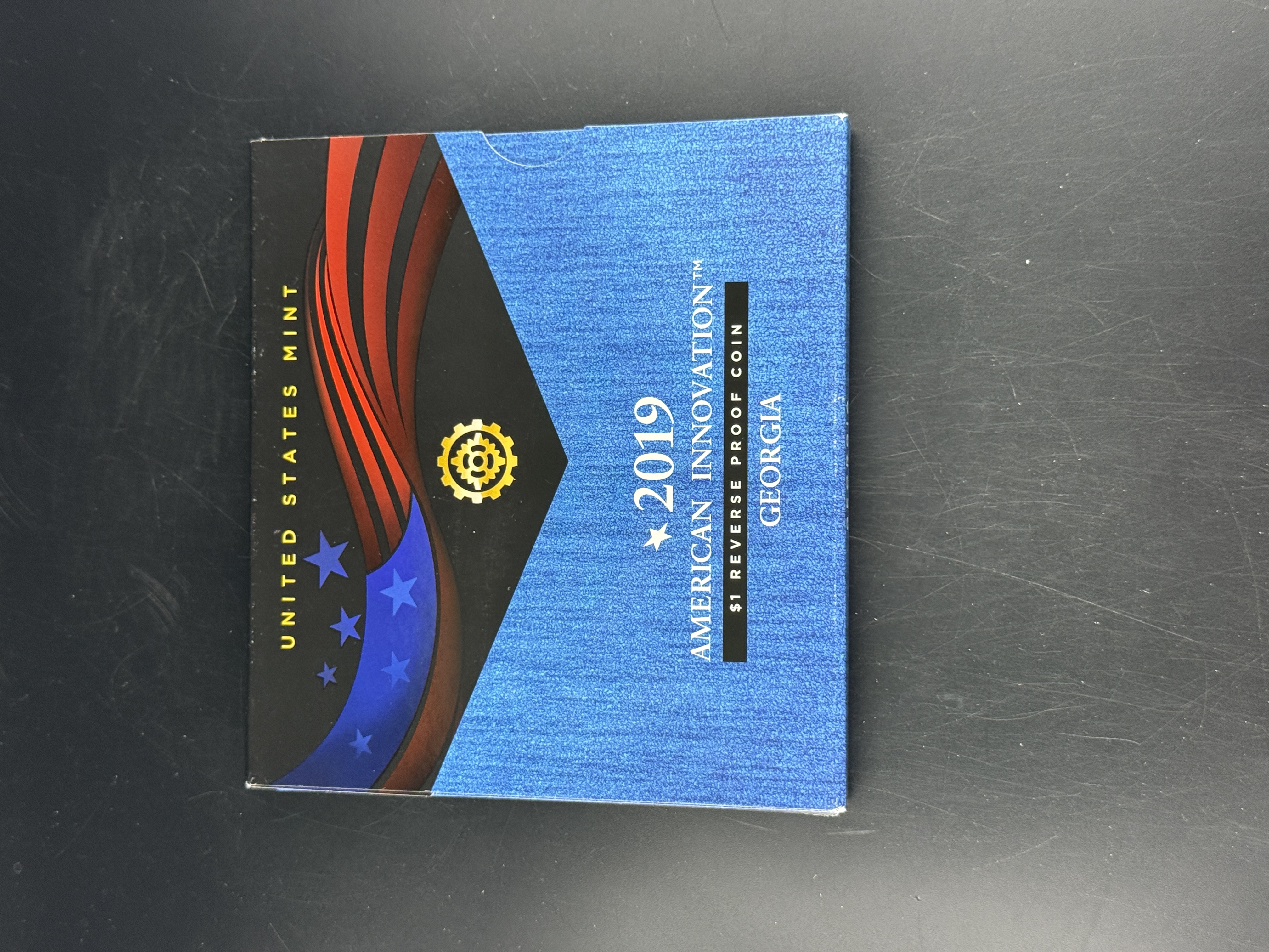 2019 American Innovation $1 Reverse Proof Coin Georgia