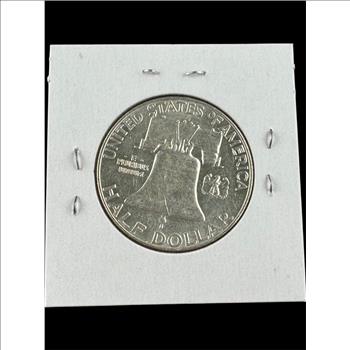 1963-D Ben Franklin Silver Half Dollar