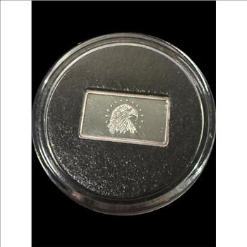 1 Gram .999 Fine Silver Bar