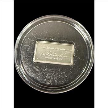 1 Gram .999 Fine Silver Bar
