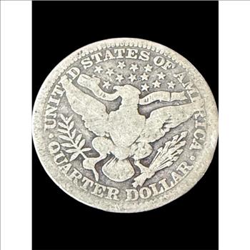 1915 Barber Silver Quarter