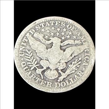 1915 Barber Silver Quarter