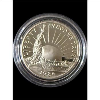 1986 Liberty Half Dollar Commemorative Coin