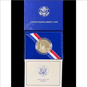 1986 Liberty Half Dollar Commemorative Coin