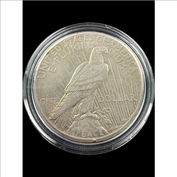 1927 Peace Silver Dollar