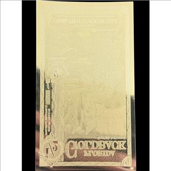 1/2 Florida Goldback 1/2000th Troy Ounce 24K Gold