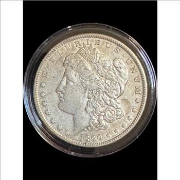 1890 Morgan Silver Dollar