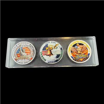2026 America 250th Anniversary Challenge Coin Set