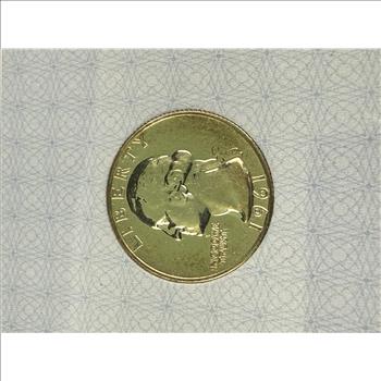 1961 Silver Washington Proof Quarter Graded AACGS PR67 