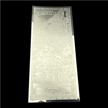 Silverback Hades Olympus 1/1000 OZ .999 Silver Note Limited Edition