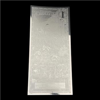 Silverback Hades Olympus 1/1000 OZ .999 Silver Note Limited Edition