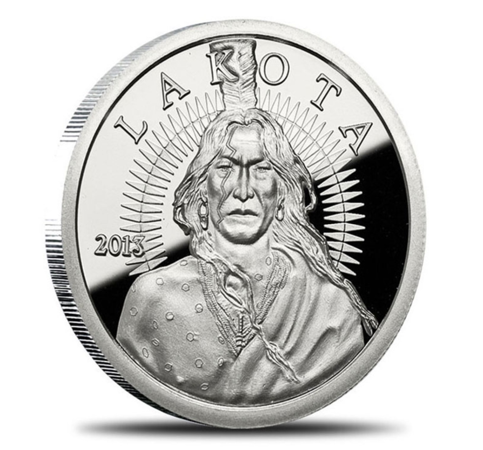 Lakota Silver “Crazy Horse” | 1 oz .999 Fine Proof Silver Round