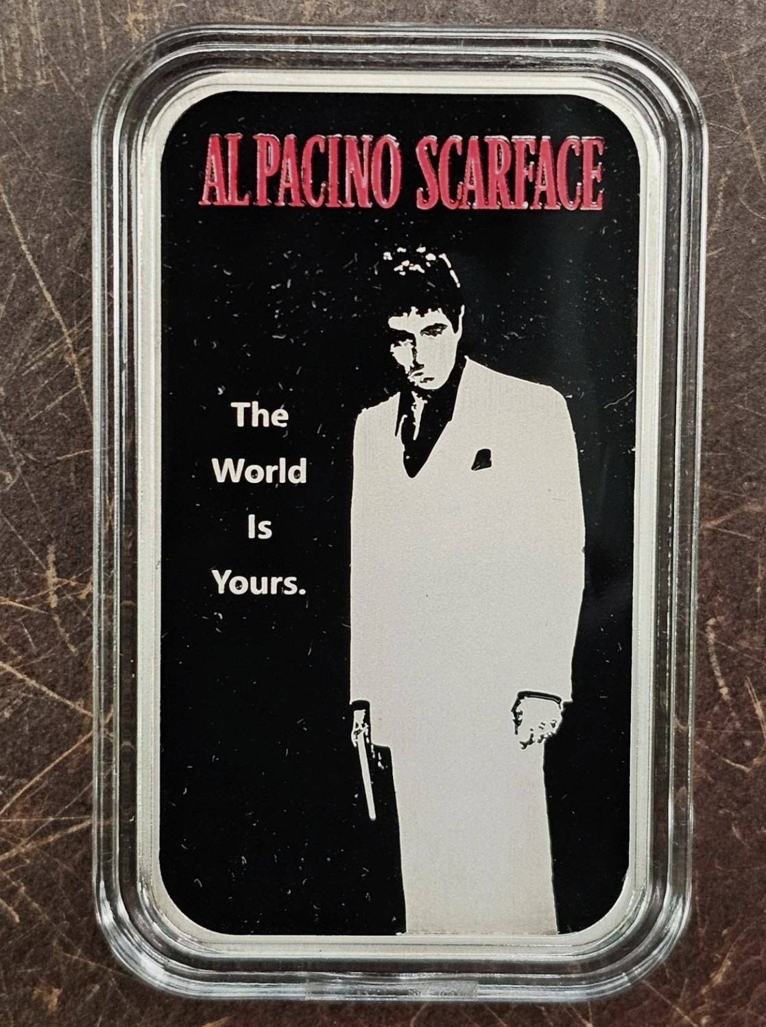 2023 Niue 1 oz Silver 40th Anniversary Scarface - The World is Yours Coin & COA