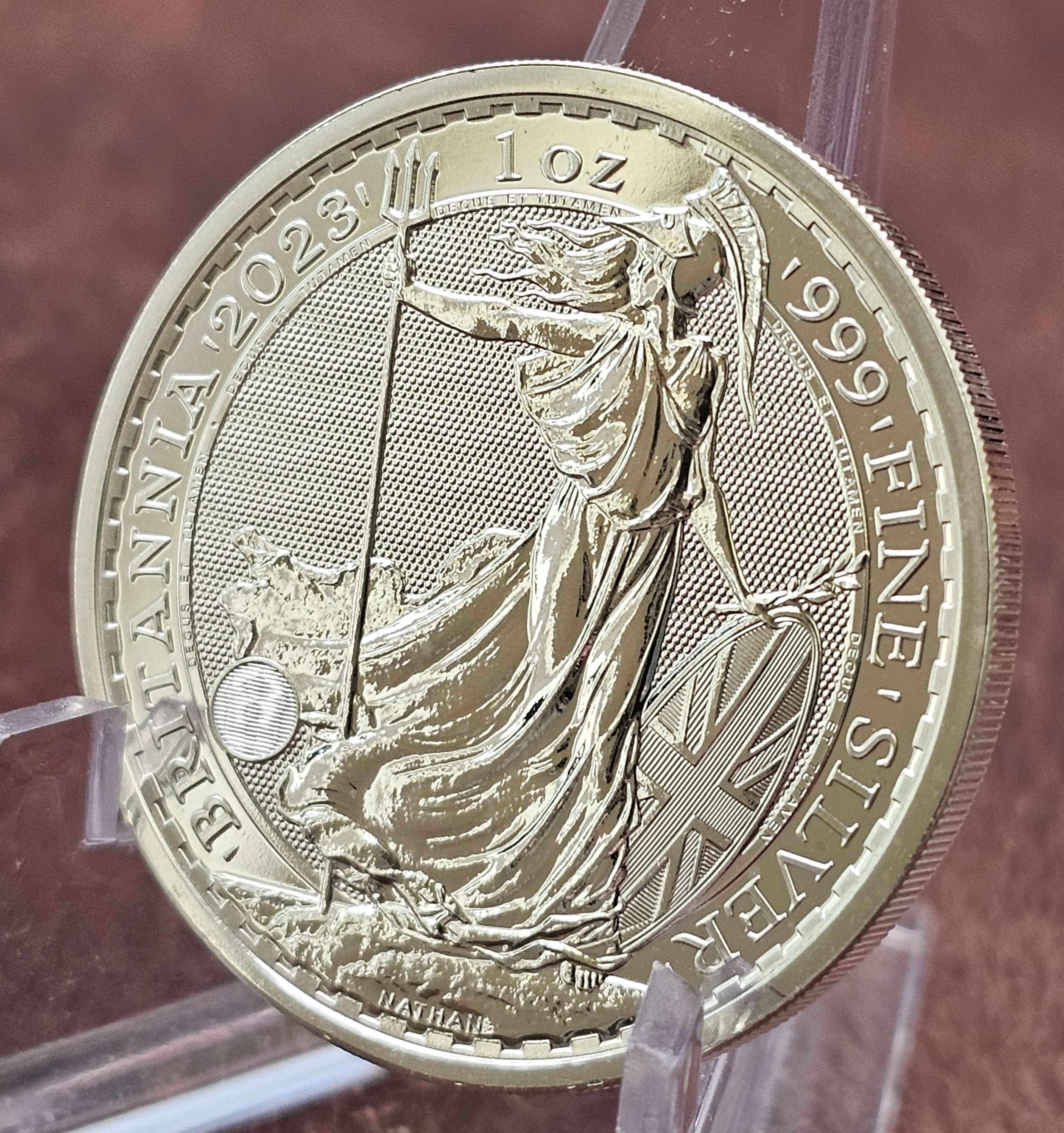 2023 Great Britain 1 oz Silver Britannia BU (King Charles III)