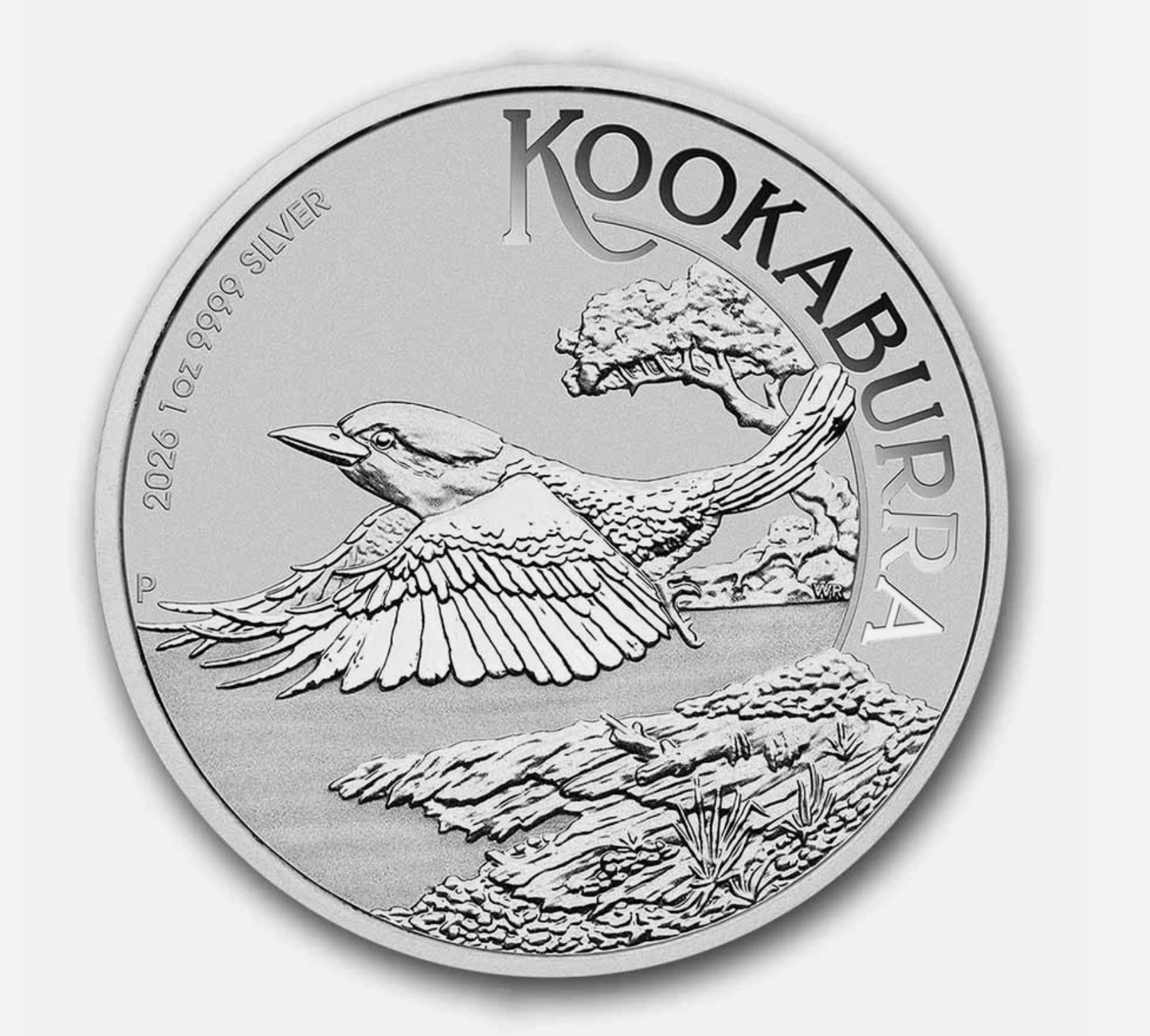 2026 Australia 1 oz .9999 Silver Kookaburra BU in Mint Capsule