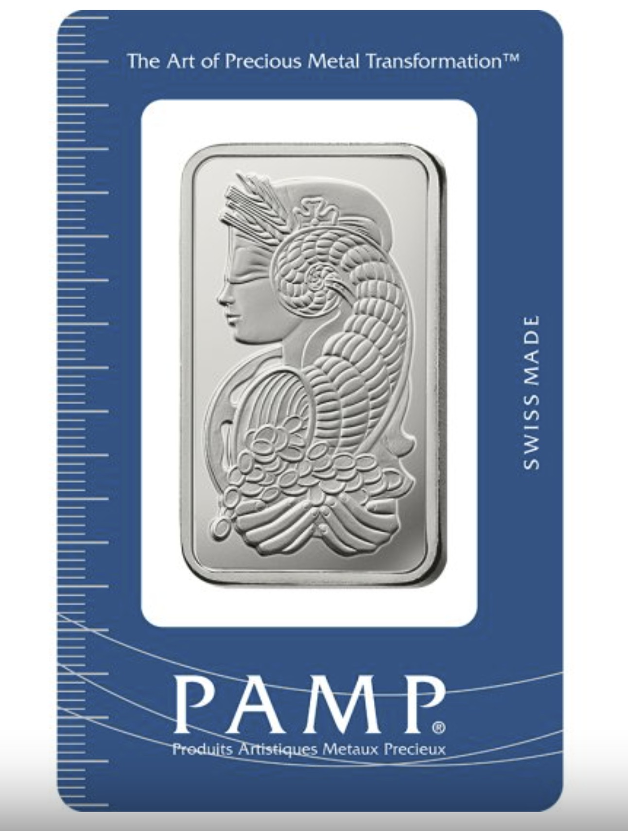 Pamp Suisse Lady Fortuna 1 oz .999 Silver Bar - In Assay