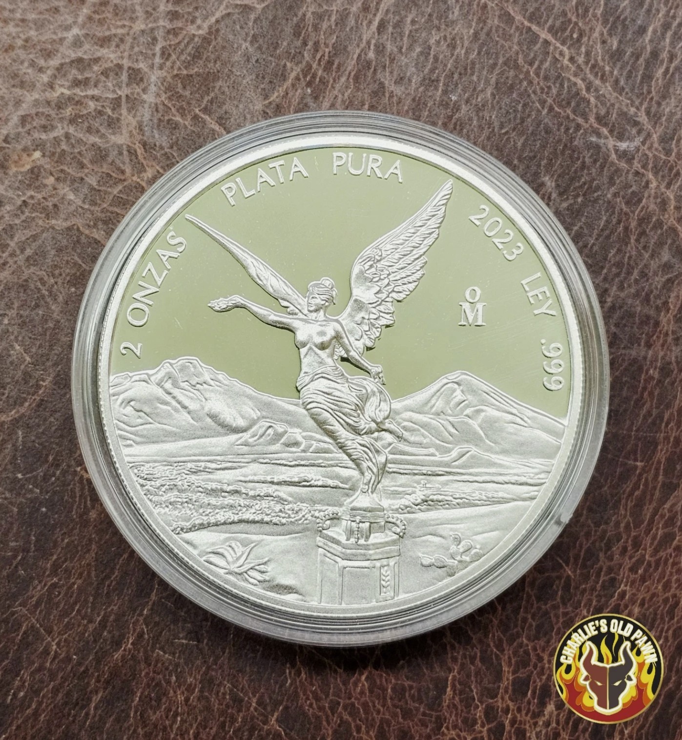 2023 Mexico 2 oz Silver Libertad Proof In Mint Capsule