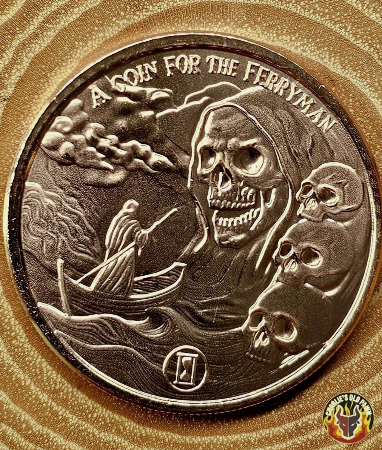 1 oz Copper Round - Tales of Old: A Coin for the Ferryman