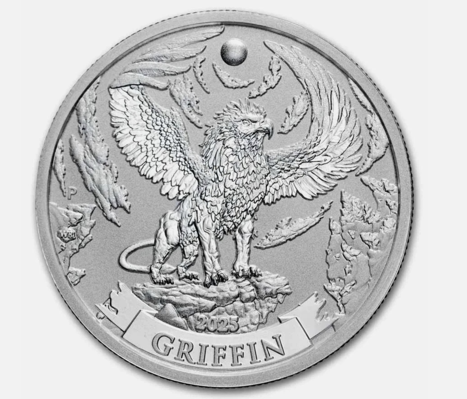 2025 Australia Myths & Legends: 1/2 oz .9999 Ag Silver Griffin BU